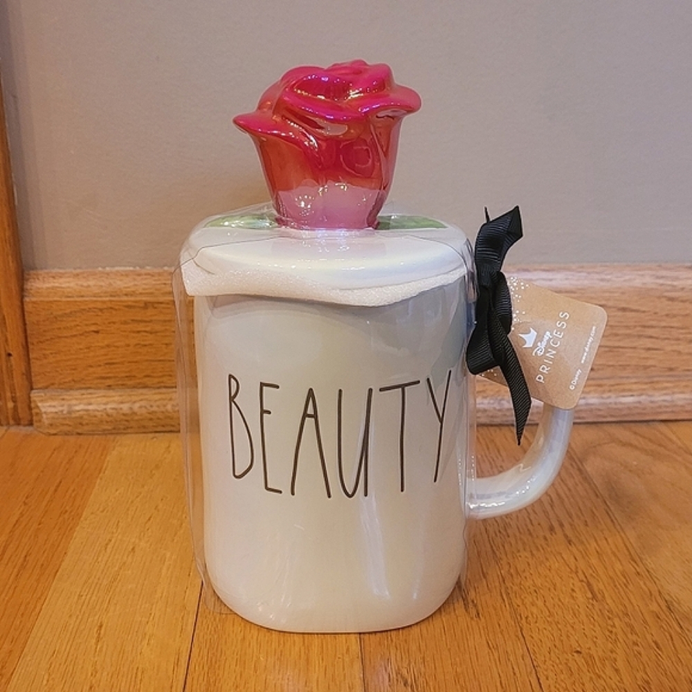 Rae Dunn Beauty and the Beast Mug